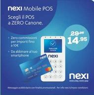 Offerta per Nexi - Mobile Pos a 14,95€ in Euronics