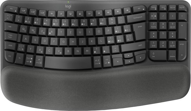 Offerta per Logitech - Wave Keys tastiera RF senza fili + Bluetooth QWERTZ Ceco Grafite a 69,9€ in Euronics