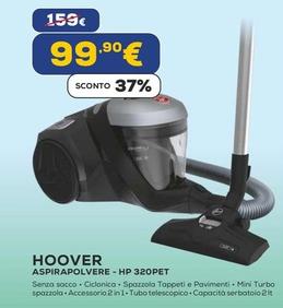 Offerta per Hoover - Aspirapolvere-HP 320PET  a 99,9€ in Euronics