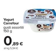 Offerta per Carrefour Yogurt a 0,89€ in Carrefour Ipermercati