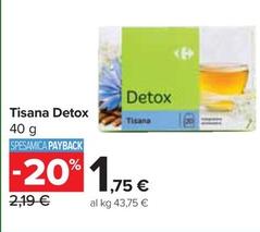 Offerta per Carrefour - Tisana Detox a 1,75€ in Carrefour Ipermercati