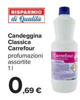 Offerta per Carrefour - Candeggina Classica a 0,69€ in Carrefour Ipermercati