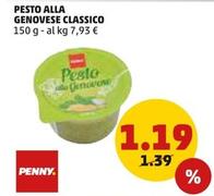Offerta per Penny - Pesto Alla Genovese Classico a 1,19€ in PENNY