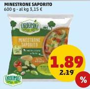 Offerta per Ortomio - Minestrone Saporito a 1,89€ in PENNY