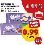 Offerta per Milka - Tavolette Di Cioccolato a 0,99€ in PENNY