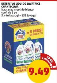 Offerta per Chanteclair - Detersivo Liquido Lavatrice a 9,49€ in PENNY