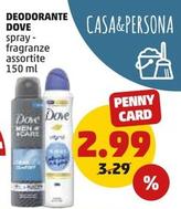 Offerta per Dove - Deodorante a 2,99€ in PENNY