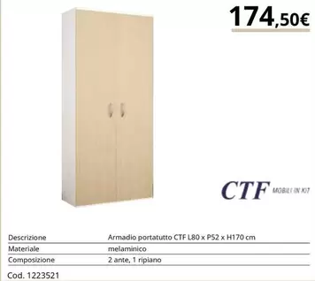 Offerta per  Ctf -  Armadio Portatutto a 174,5€ in Bricoio