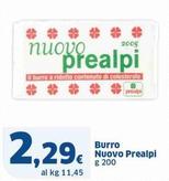 Offerta per Prealpi - Burro Nuovo a 2,29€ in Sigma