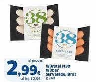 Offerta per Wuber - Würstel N38 Wüber Servelade a 2,99€ in Sigma
