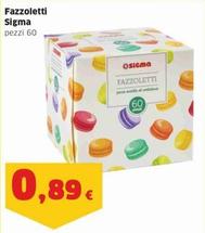 Offerta per Sigma - Fazzoletti a 0,89€ in Sigma