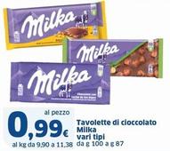 Offerta per Milka - Tavolette Di Cioccolato a 0,99€ in Sigma