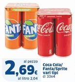 Offerta per Coca Cola/Fanta/Sprite a 2,69€ in Sigma