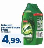 Offerta per Svelto - Detersivo Per Piatti Limone a 4,99€ in Sigma
