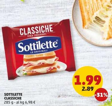Offerta per Sottilette - Classiche a 1,99€ in PENNY