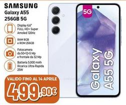 Offerta per Samsung - Galaxy A55 256Gb 5G a 499,9€ in Expert