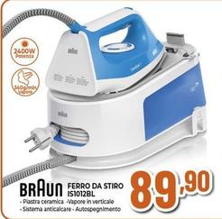Offerta per Braun - Ferro Da Stiro IS1012BL a 89,9€ in Expert