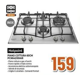 Offerta per Hotpoint - Piano Cottura 60Cm PCN642IXHAR a 159€ in Expert