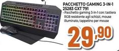 Offerta per Trust - Pacchetto Gaming 3-In-1 25283 GXT 791 a 29,9€ in Expert