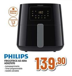 Offerta per Philips - Friggitrice Ad Aria HD927070 a 139,9€ in Expert