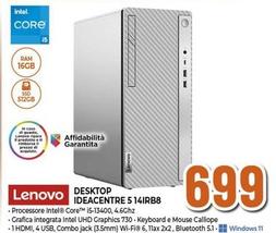 Offerta per Lenovo - Desktop Ideacentre 5 14IRB8 a 699€ in Expert