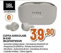 Offerta per Jbl - Cuffia Auricolare In-Ear JBLW100TWSIVR a 39,9€ in Expert