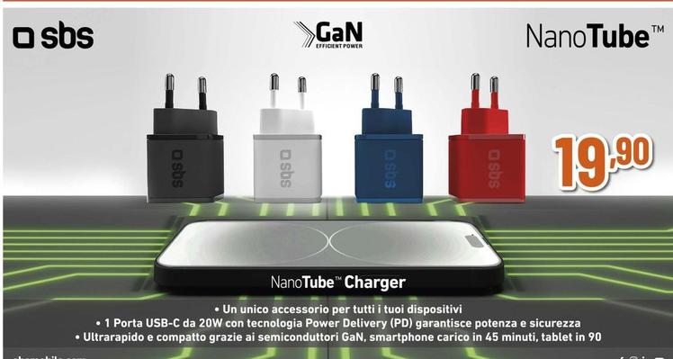 Offerta per Sbs - NanoTube Charger a 19,9€ in Expert