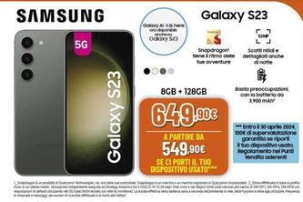 Offerta per Samsung - Galaxy S23 a 649,9€ in Expert