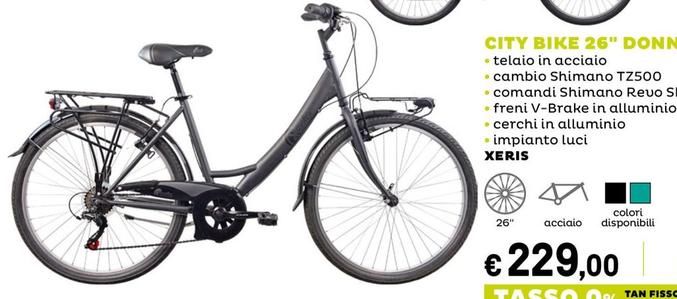Offerta per Xeris - City Bike 26" Donna a 229€ in Iper La grande i