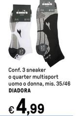 Offerta per Diadora - Sneaker O Quarter Multisport Uomo O Donna a 4,99€ in Iper La grande i