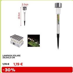 Offerta per Lampada Solare a 1,19€ in Max Factory