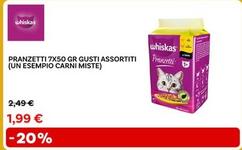 Offerta per Whiskas - Pranzetti 7x50 Gr a 1,99€ in Max Factory