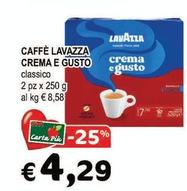 Offerta per Caffè a 4,29€ in Crai