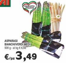 Offerta per Asparagi a 3,49€ in Crai