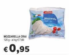 Offerta per Crai - Mozzarella a 0,95€ in Crai