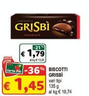 Offerta per Grisbì - Biscotti a 1,79€ in Crai