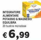 Offerta per Equilibra - Integratore Alimentare Potassio & Magnesio a 6,99€ in Crai