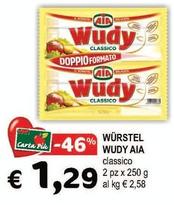 Offerta per Aia - Würstel Wudy a 1,29€ in Crai