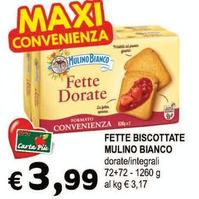 Offerta per Mulino Bianco - Fette Biscottate a 3,99€ in Crai