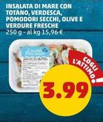Offerta per Insalata Di Mare Con Totano, Verdesca, Pomodori Secchi, Olive E Verdure Fresche a 3,99€ in PENNY