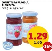 Offerta per Welless - Confettura Fragola, Albicocca a 1,29€ in PENNY