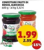 Offerta per Amonatura - Confetture Frutti Di Bosco, Albicocca a 1,99€ in PENNY