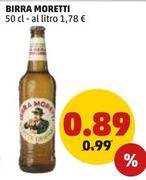 Offerta per Moretti - Birra a 0,89€ in PENNY