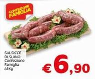 Offerta per Salsicce Di Suino a 6,9€ in Crai
