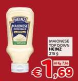 Offerta per Heinz - Maionese Top Down a 1,69€ in Crai