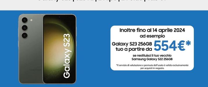 Offerta per Samsung - Galaxy S23 256GB a 554€ in Expert
