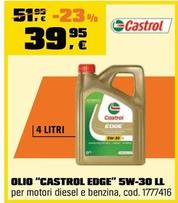 Offerta per Castrol - Olio “Castrol Edge” 5W-30 LL a 39,95€ in OBI