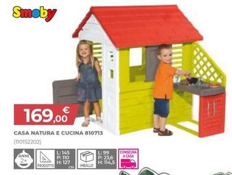 Offerta per Smoby - Casa Natura E Cucina 810713 a 169€ in Toys Center