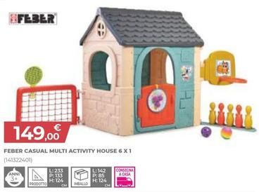 Offerta per Feber - Casual Multi Activity House 6 X 1 a 149€ in Toys Center