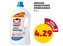 Offerta per Omino Bianco - Additivo Disinfettante a 4,29€ in PENNY